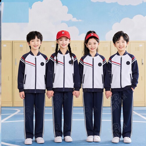 辽宁省沈阳市大东区中学生春秋季校服第一款儿童高中生运动班服