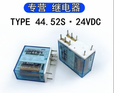 Type44.52S  24VDC  散新正品芬德继电器  8脚  现货库存 6A250V