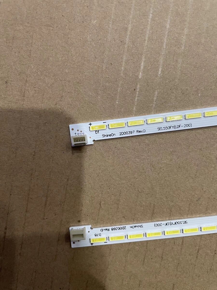 全新 适用  55寸灯条 SEL550FY(LDF-200) 单条78灯 1对 - 实物图