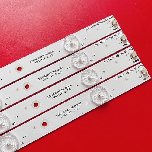适用海尔LE32G3000 32DA3300灯条315 D407-V6(P1tch 87 mm）一套