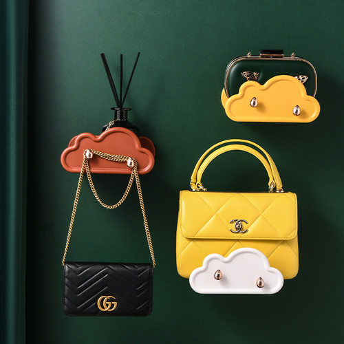 Bag storage rack household wardrobe door hanging bag storag