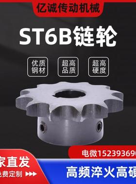 ST6B10 11 12 13 14 15 16 17 18 19 20 25 26 28 30上隆06B链轮
