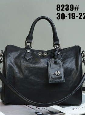 鸟牌冬季新品手提单肩斜挎包包头层植鞣牛皮休闲时尚大气8239