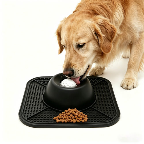 跨境新品 Pet lick bowl 宠物舔食碗狗狗缓食碗防滑硅胶狗舔垫