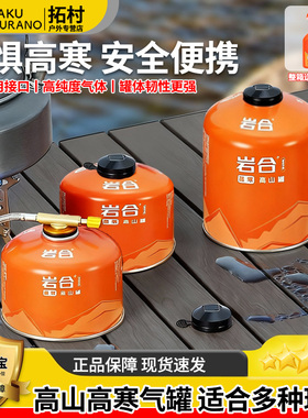 户外高山便携式高原气罐2025新品GAS高山罐野炊液化丁烷瓦斯燃气