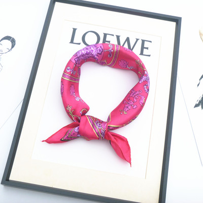 批发50CM围巾方巾韩版小丝巾