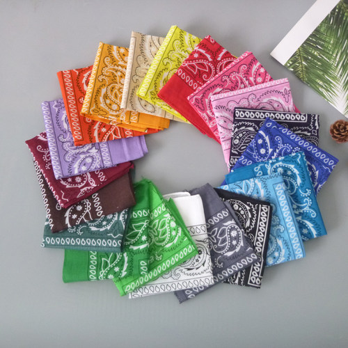 春假旅游吸汗纯棉方巾围巾55CM