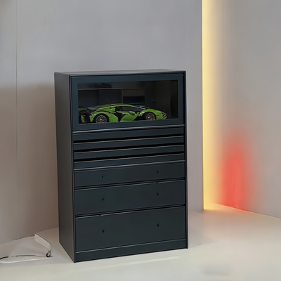 Montana 彩色柜首饰柜中古玻璃珠宝展示柜多巴胺斗柜储物柜子定制