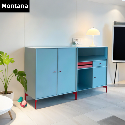 Montana 多巴胺储物柜客厅餐边柜斗柜收纳中古丹麦设计卧室收纳柜