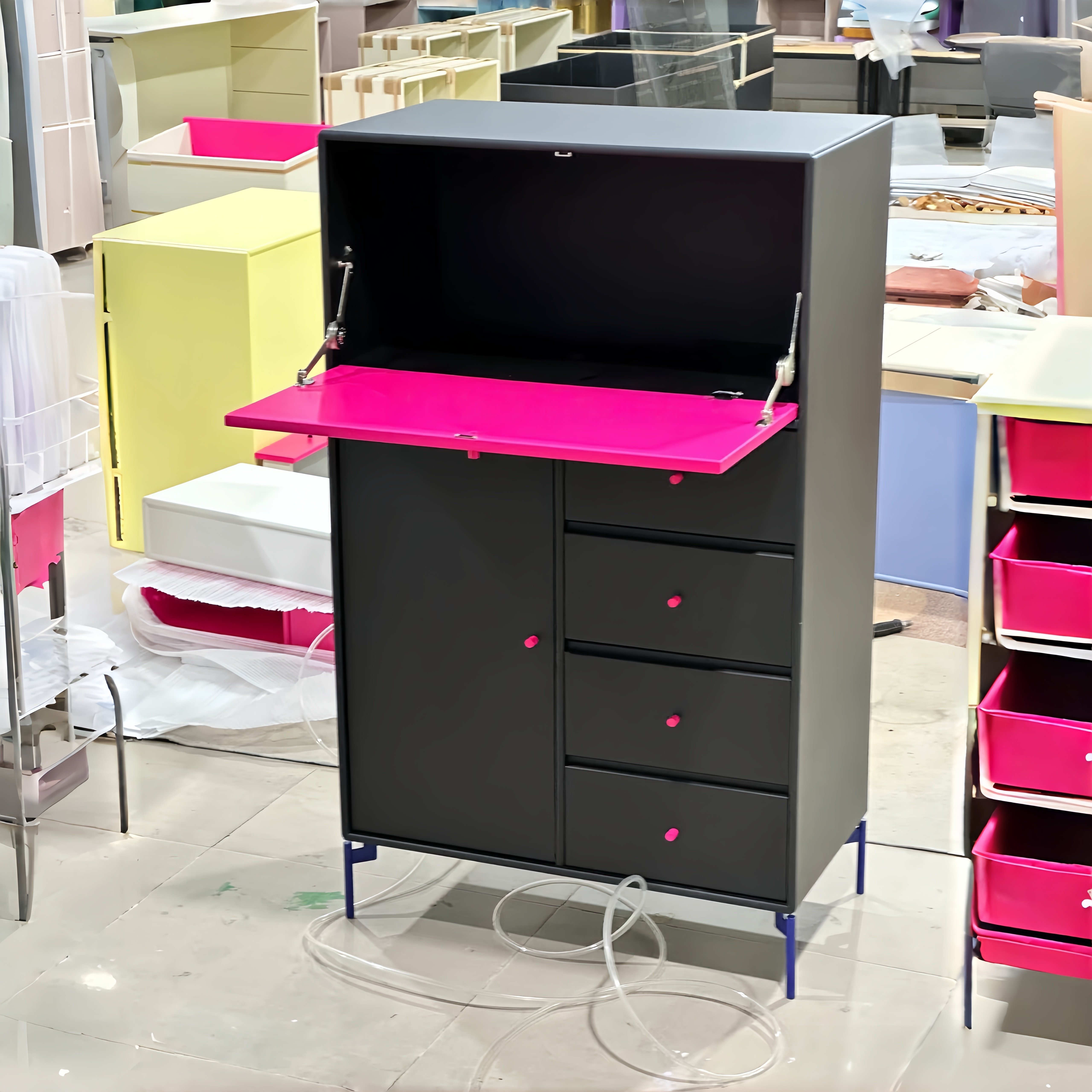 Montana 收纳斗柜复古酒柜茶水柜奶油风收纳柜抽屉储物柜餐边柜,住宅家具,斗柜,淘宝优惠券,粉丝福利购,淘宝优惠卷