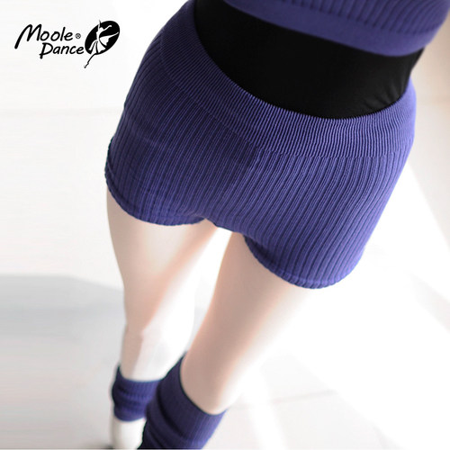 小茉莉竹纤维针织保暖短裤芭蕾舞