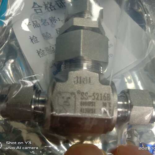 可维修-全熊川带装阀门SS-5216B，材质316L，600ps-询价