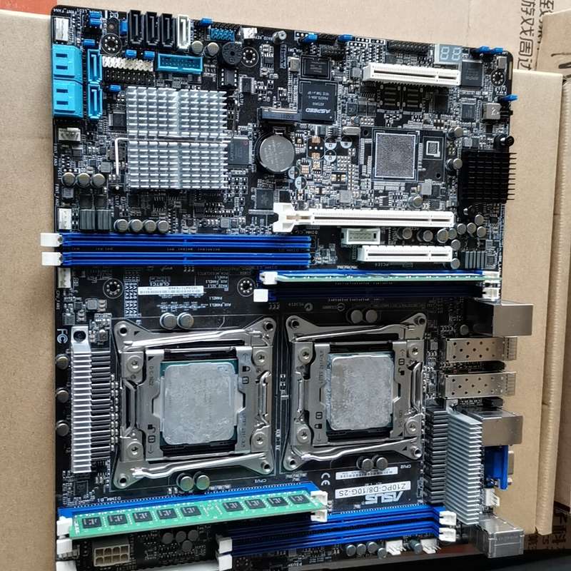 可维修-华硕Z10PC-D8/10G-2S 双路服务器X99主板 支-询价