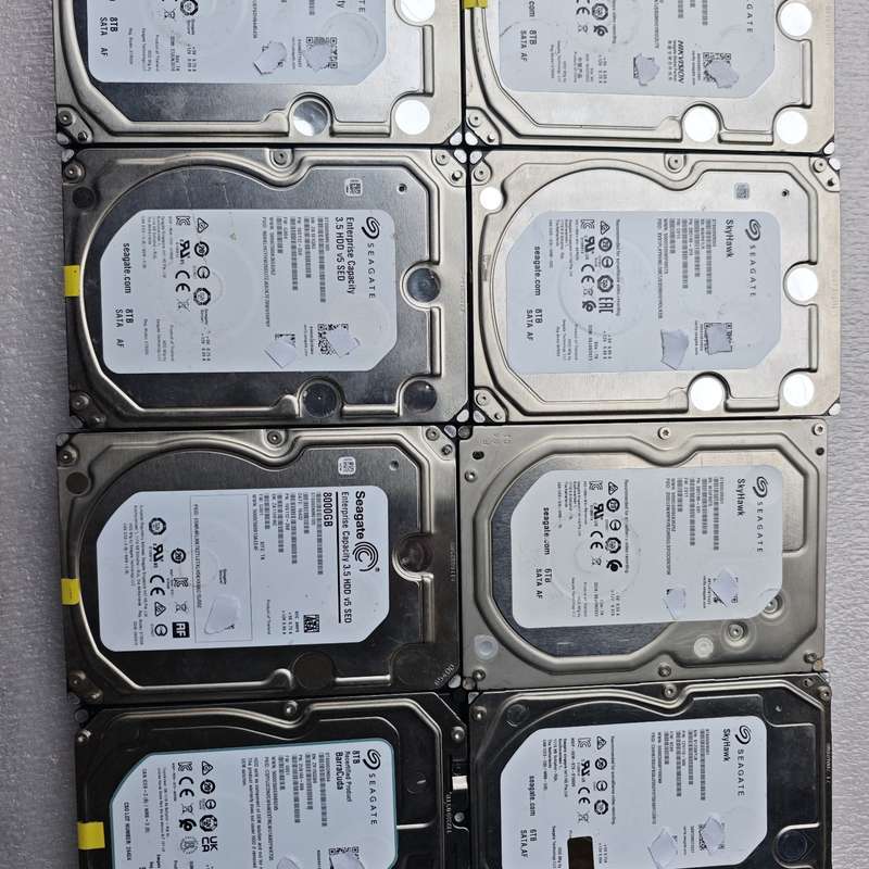 可维修-6T 4T希捷硬盘，公司充数，10片邮。都是企业级机械-询价图片
