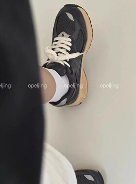 opel女鞋复古潮酷厚底增高老爹鞋网面休闲运动鞋跑步鞋松糕鞋韩国