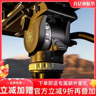 leofoto 800定大炮打鸟摄像台 徕图FH 10专业液压云台75mm球碗600
