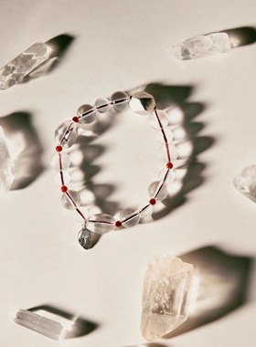 TenderSociety天然白水晶手链