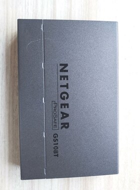 NETGEAR网件GS108T V2八口全千兆管理交换器 议价