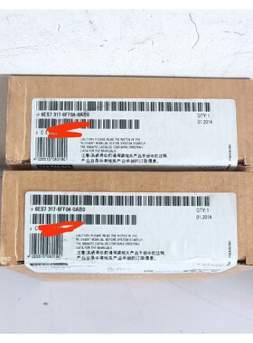 6ES7317-6FF04-0AB0原装未拆封S7-30 议价