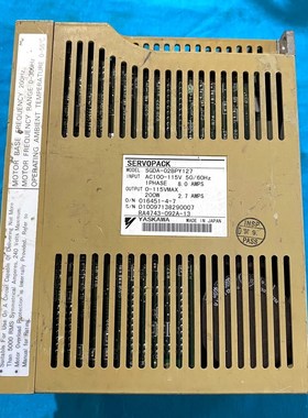 SERVOPACK SGDA-02BPY127原装实物拍摄顺 议价