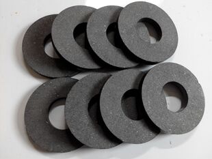 胶带机零配件放料磨擦片刹车片复卷机来令片复合树脂无石棉加铜丝