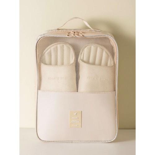 旅行收纳鞋袋大容量可套拉杆箱手提鞋包装鞋神器防水防潮双层三位