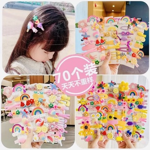 2025新款发夹女儿童可爱夹子头饰发卡网红女孩发饰刘海侧边卡子