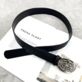 [Large Cross] Chrome Hearts Belt | 110cm Long, 3.7cm Wide