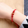 红玛瑙十二生肖手串手编红绳男女本命年手链生日新年礼物|ms