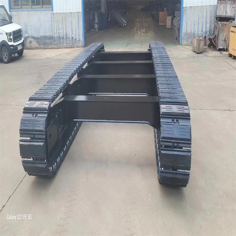 收割机运输车橡胶履带农机橡胶履带总成工业农业运输行走底盘