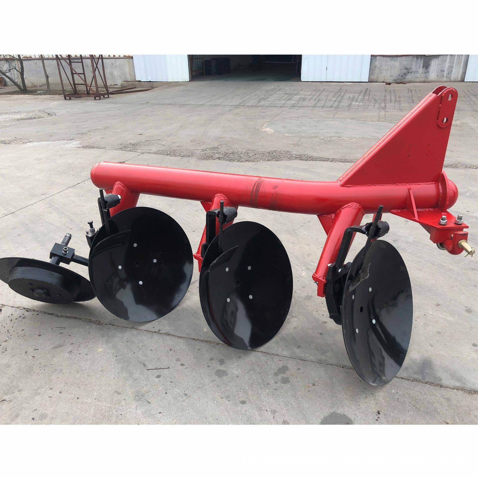 田地耕地330圆管圆盘犁65锰钢材质犁片拖拉机使用圆盘犁