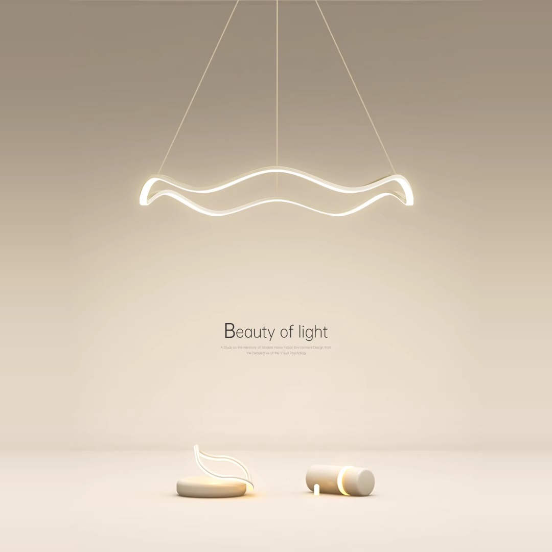 现代简约极简客厅吊灯创意个性餐厅设计师茶桌吧台书房咖啡馆前台