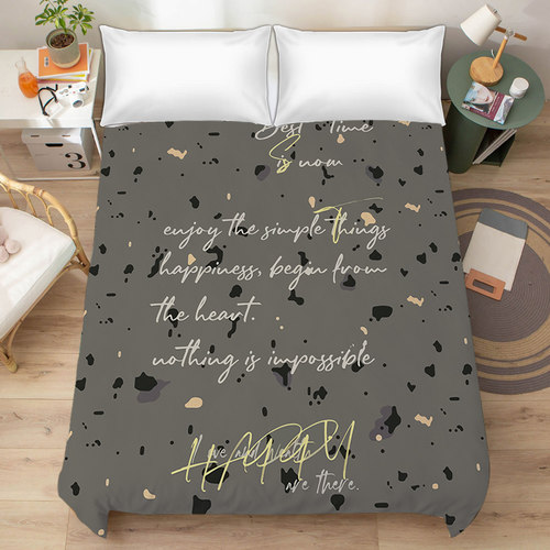 简约公司学生磨毛床单数学公式男生寝室宿舍单人被单可水洗