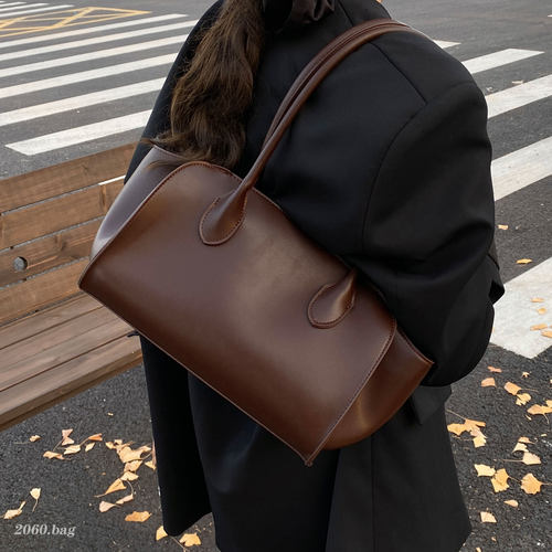 休闲百搭气质大容量托特包2026高级感女式韩版ins超火女单肩包包