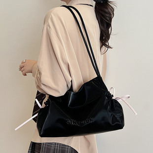 托特包单肩包通勤包韩版 女式 ins休闲高级感 百搭简约2025新款 时尚