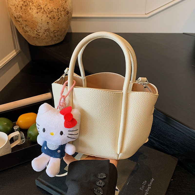 简约气质小众设计水桶包