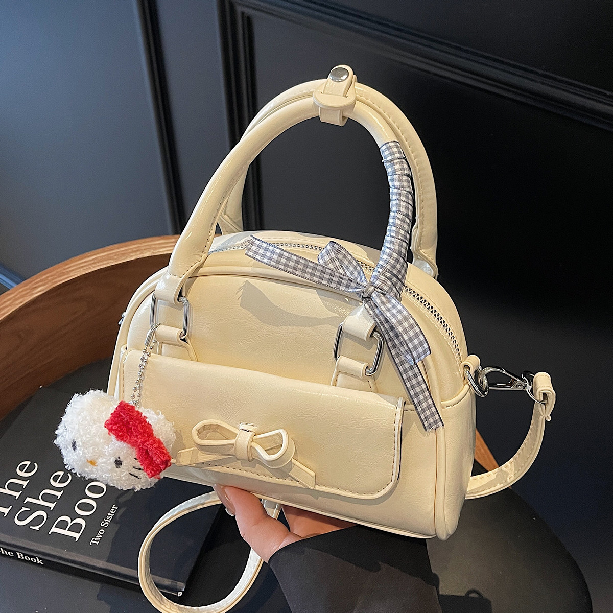 简约小包包女春夏2025新款百搭单肩斜挎包韩版女士时尚手提小方包