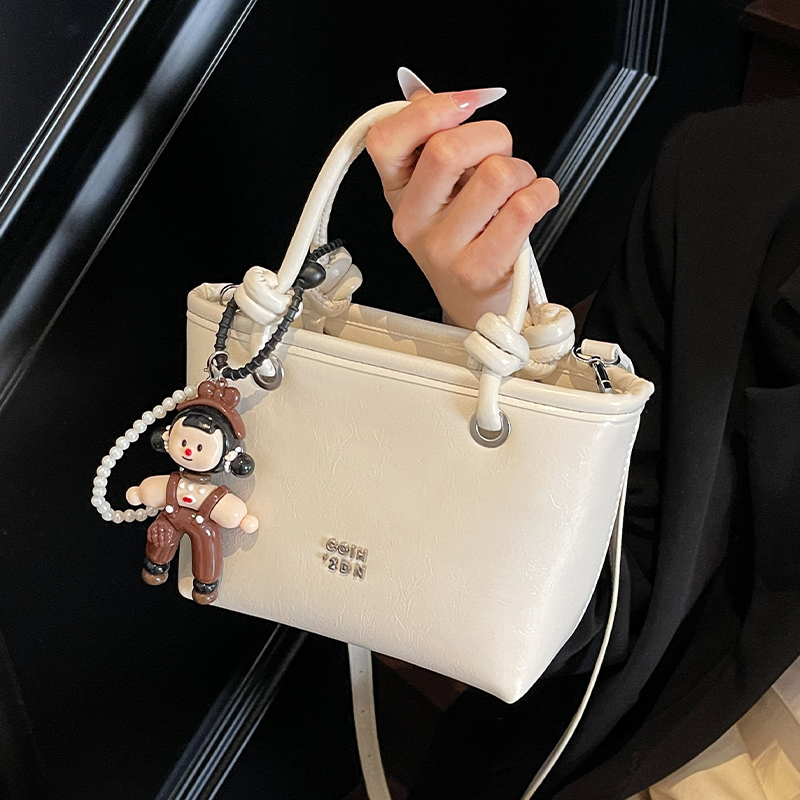 小众设计韩系气质水桶包