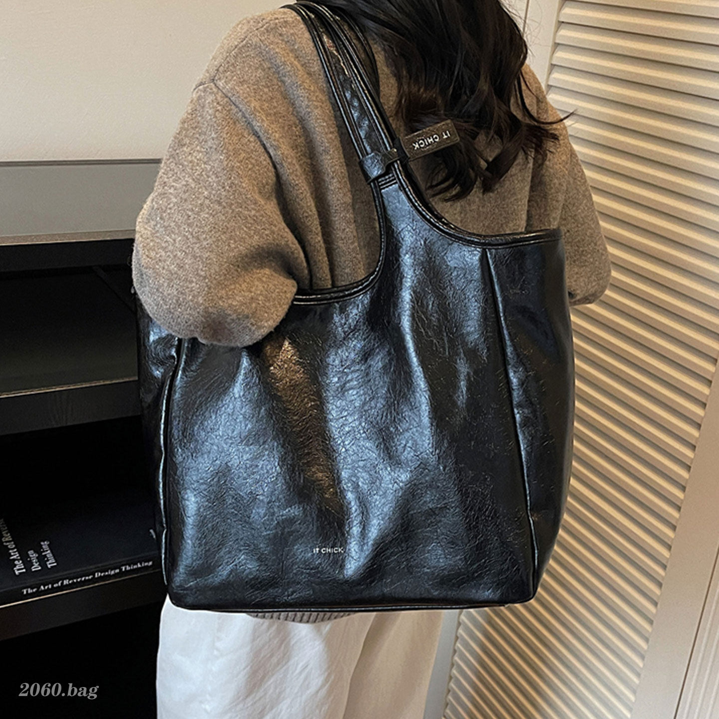 洋气皮质韩国大容量休闲百搭简约通勤单肩手提2025冬季女式托特包,箱包皮具/热销女包/男包,通用款女包,淘宝优惠券,粉丝福利购,淘宝优惠卷