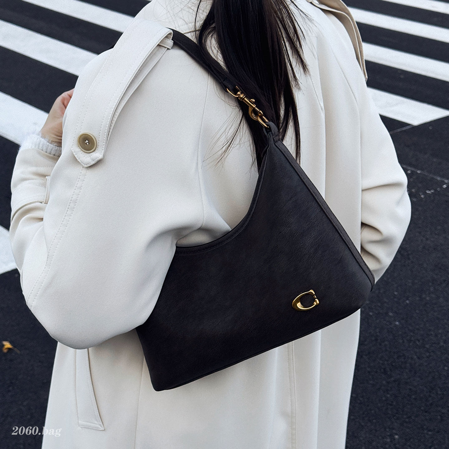 小众设计复古简约腋下包2025新款冬季时尚百搭潮通勤单肩斜跨包,箱包皮具/热销女包/男包,腋下包,淘宝优惠券,粉丝福利购,淘宝优惠卷