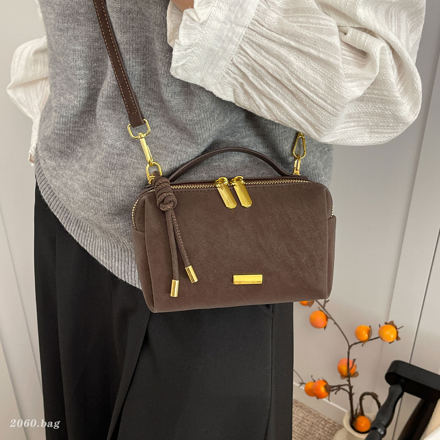 复古休闲洋气小方包女2026新款时尚单肩斜挎包百搭精致潮手提包,箱包皮具/热销女包/男包,小方包,淘宝优惠券,粉丝福利购,淘宝优惠卷