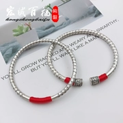 Hàng ngàn 999 vòng tay bạc sterling, trái tim già rắn, kín miệng, nam và nữ, bạn gái, mẹ, bạc - Vòng đeo tay Cuff