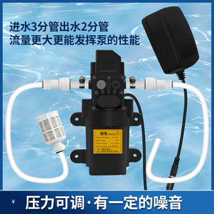 220V净水器水泵家用直饮抽水增压自吸泵RO纯水机12V电机通用配件