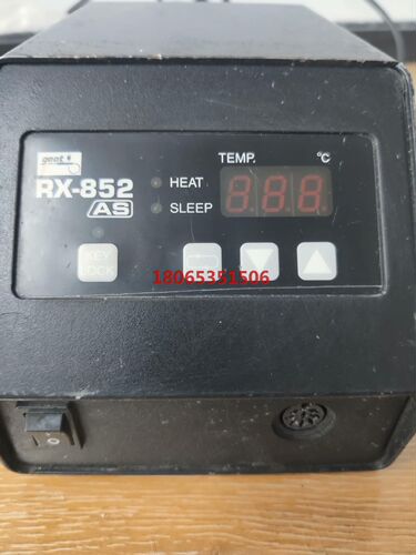 GOOT RX-852高端烙铁开机显示  无手柄测试  如