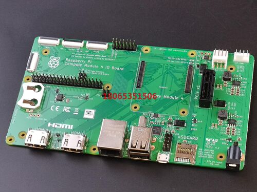 官方树莓派CM4 IO BOARD CM4底板 CM4扩展板