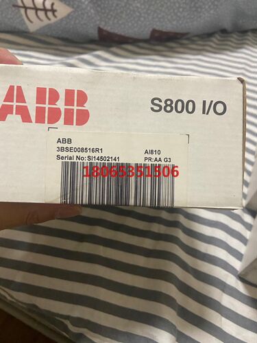 没开封ABB模块AI810现货便宜卖