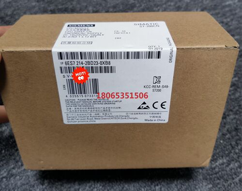 未拆封6ES7214-2BD23-0XB8产品质保一年