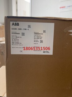 ACS380-040S-17A0-4 ABB变频器