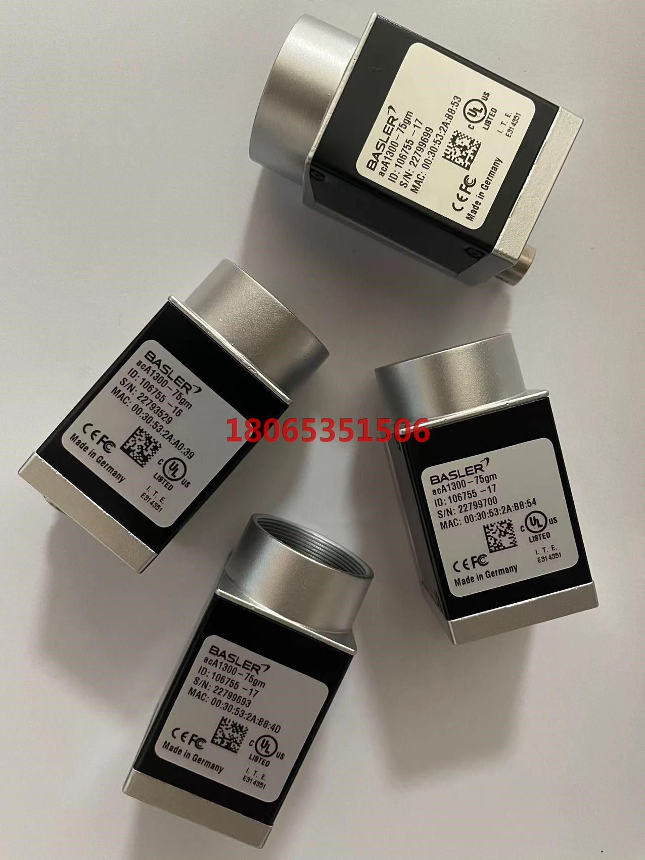 basler工业相机原装99新aca1300-75gm功能包 - 实物图