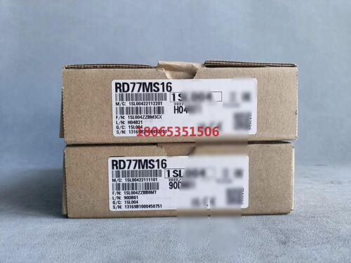 三菱PLC R系 RD77MS16 原装